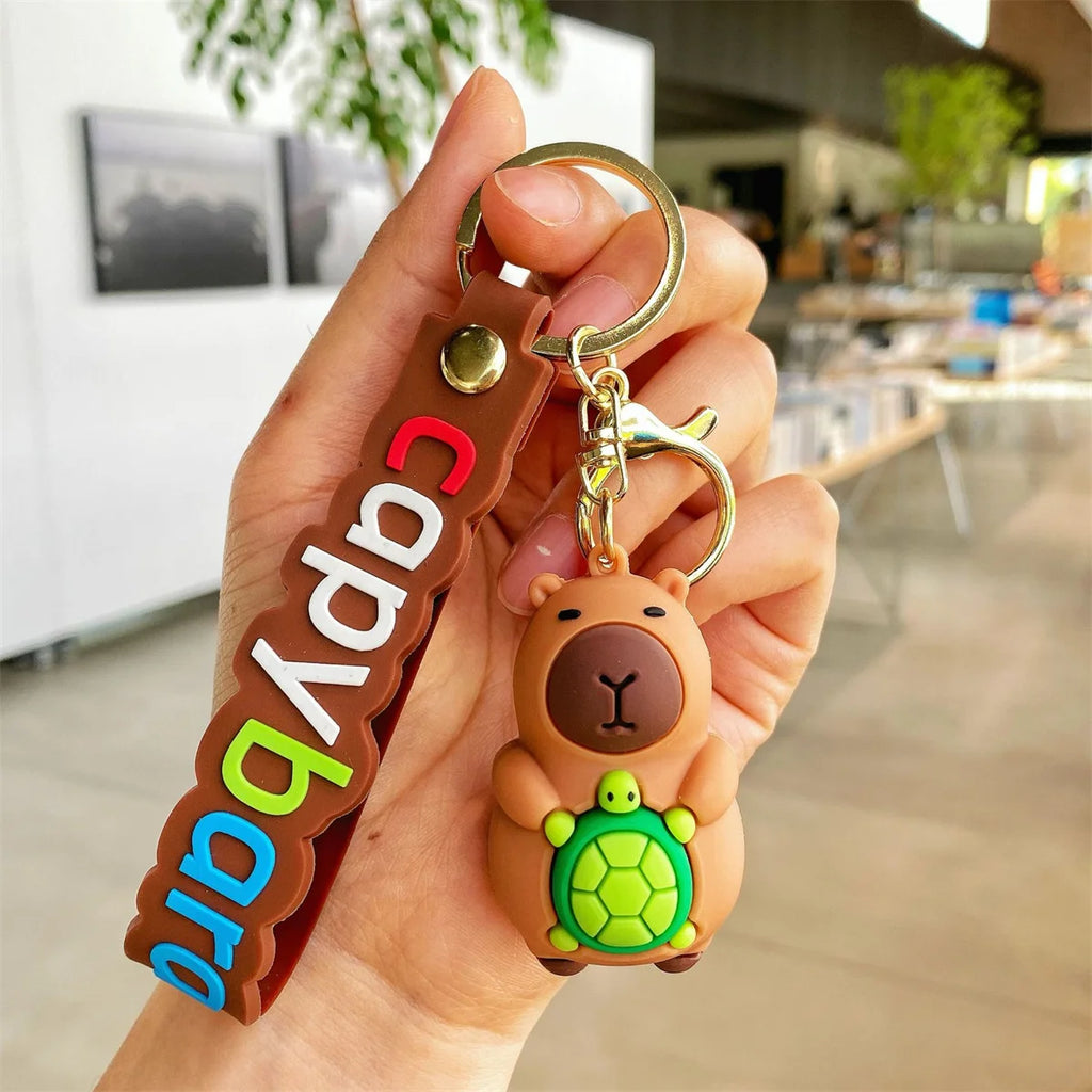 Capybara Keychain