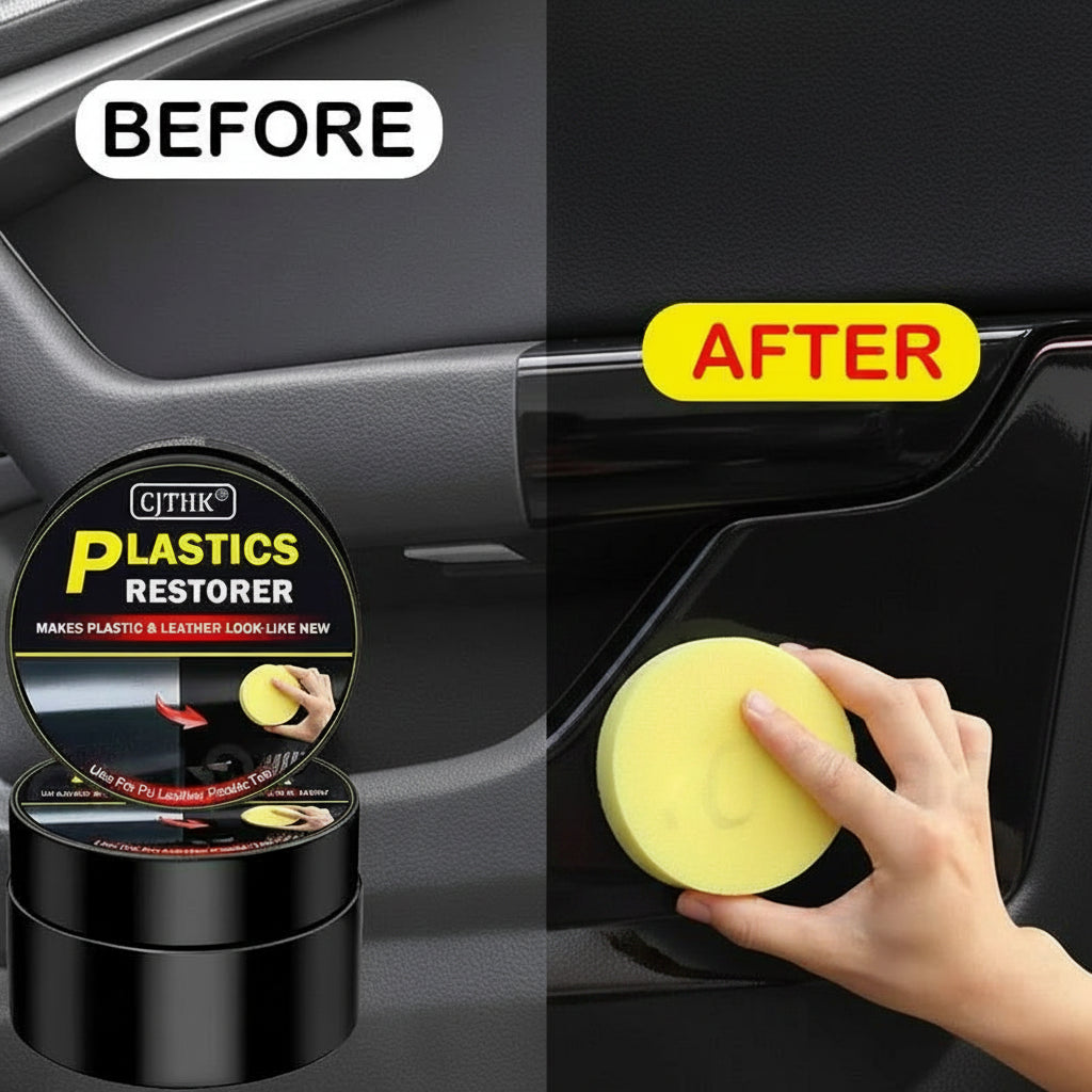 Car Plastic Restorer Back To Black Gloss Car Cleaning Products Plastic Leather Restore Auto Polish And Repair Coating Renovator