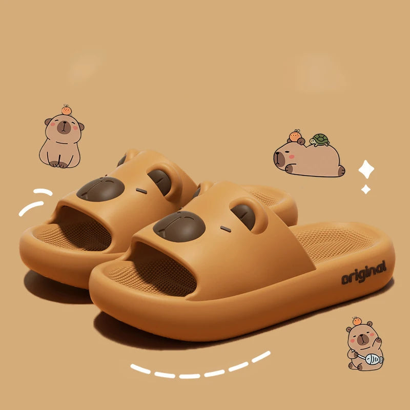 Capybara Slippers