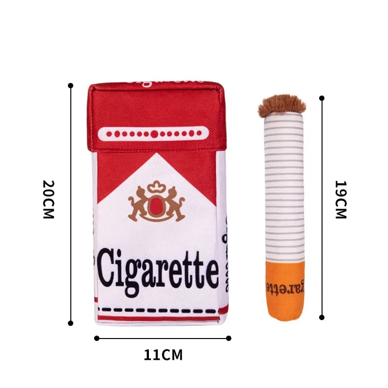 Cigarette Dog Toy