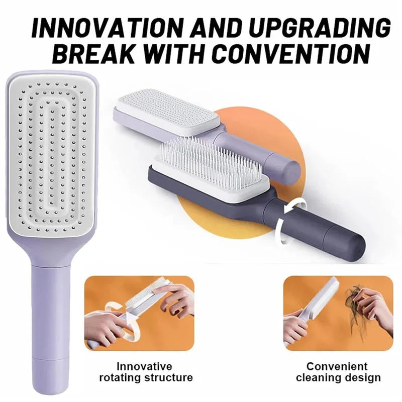 Self Cleaning Hair Brush