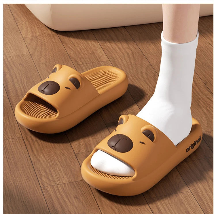 Capybara Slippers