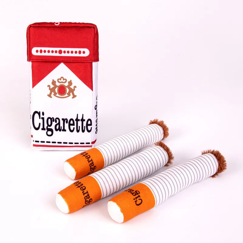 Cigarette Dog Toy