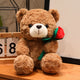 Love Teddy Bear with Rose