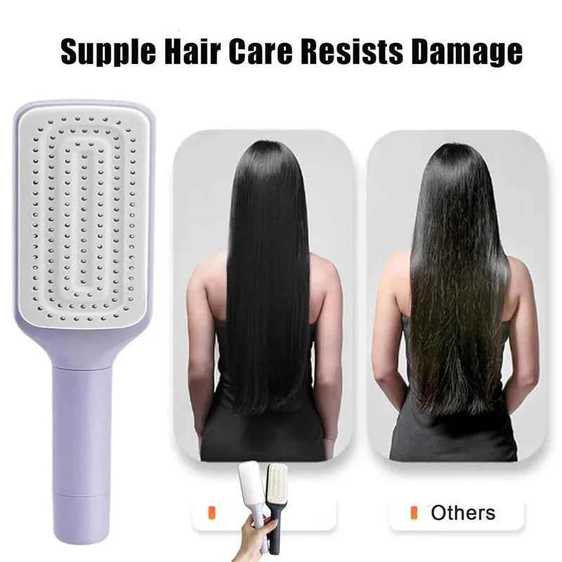 Self Cleaning Hair Brush