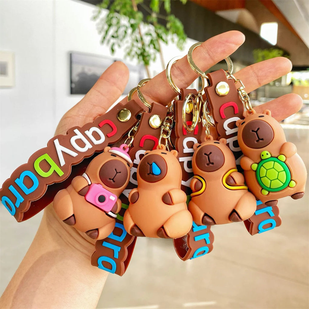 Capybara Keychain