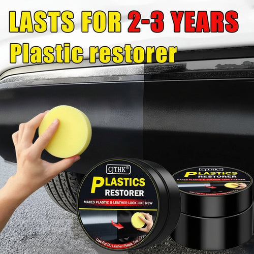 Car Plastic Restorer Back To Black Gloss Car Cleaning Products Plastic Leather Restore Auto Polish And Repair Coating Renovator