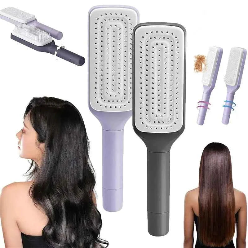 Self Cleaning Hair Brush