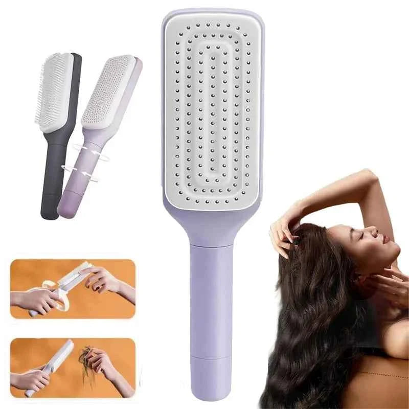Self Cleaning Hair Brush