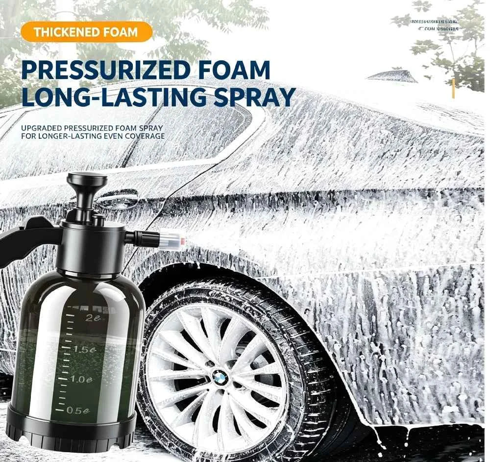 1 PC Pneumatic Foam Spray Can Handheld For Car Wash Spray Garden Cleaning Car Windows And Floor Home Cleaning Tools