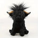 Black Highland Cow Plush